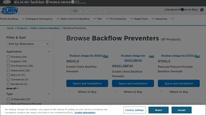 Backflow Preventers | Zurn - backflow usa